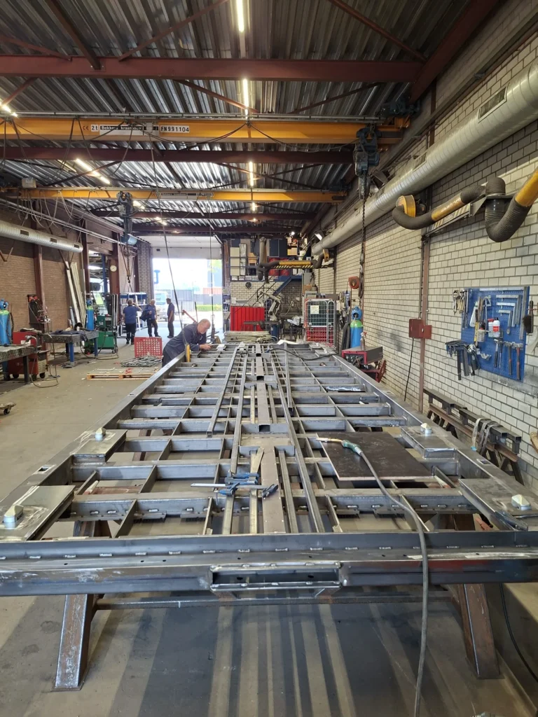 Vrachtwagenframe voor Jan Tromp