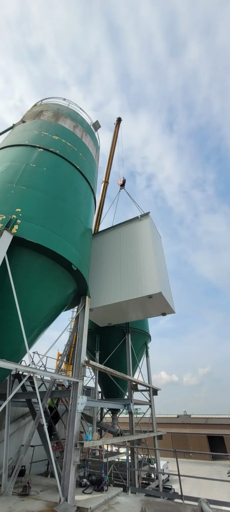 Betuwe Beton Tiel werkruimte waterweger