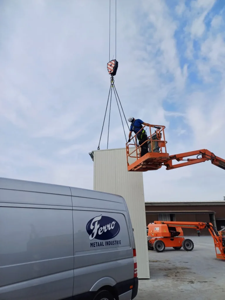 Betuwe Beton Tiel werkruimte waterweger