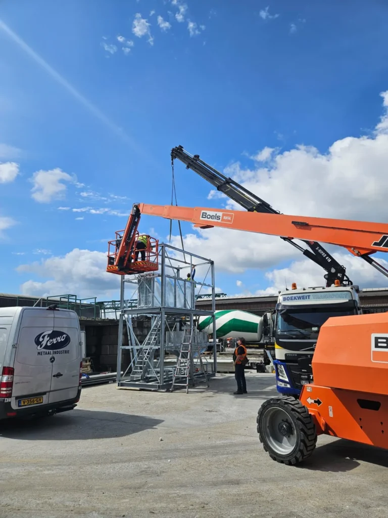 Betuwe Beton Tiel werkruimte waterweger