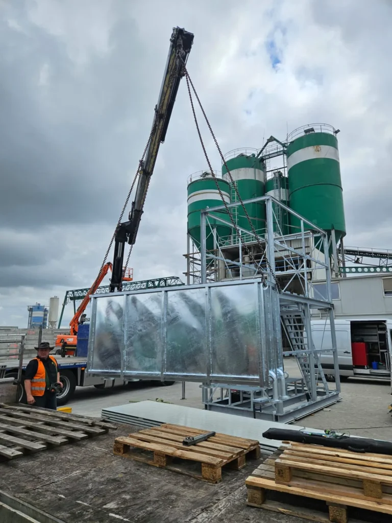 Betuwe Beton Tiel werkruimte waterweger