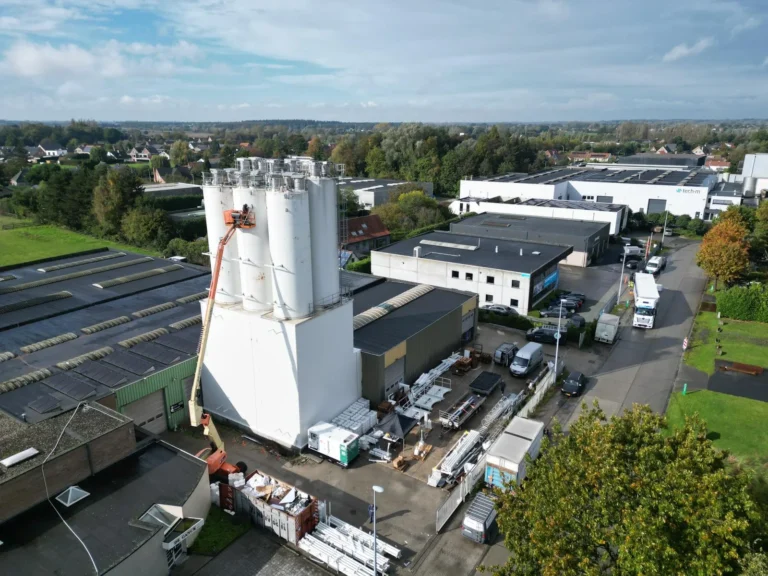 Verhuizing en modificatie complete betoncentrale
