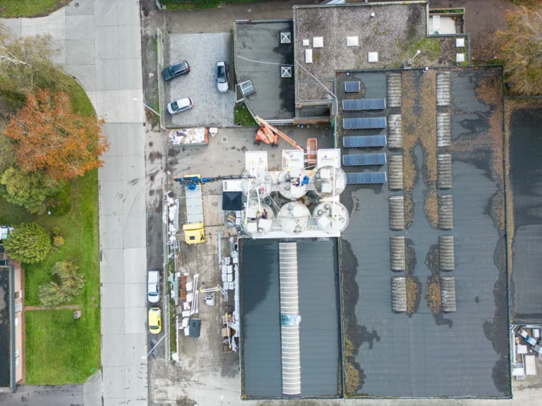 Verhuizing en modificatie complete betoncentrale