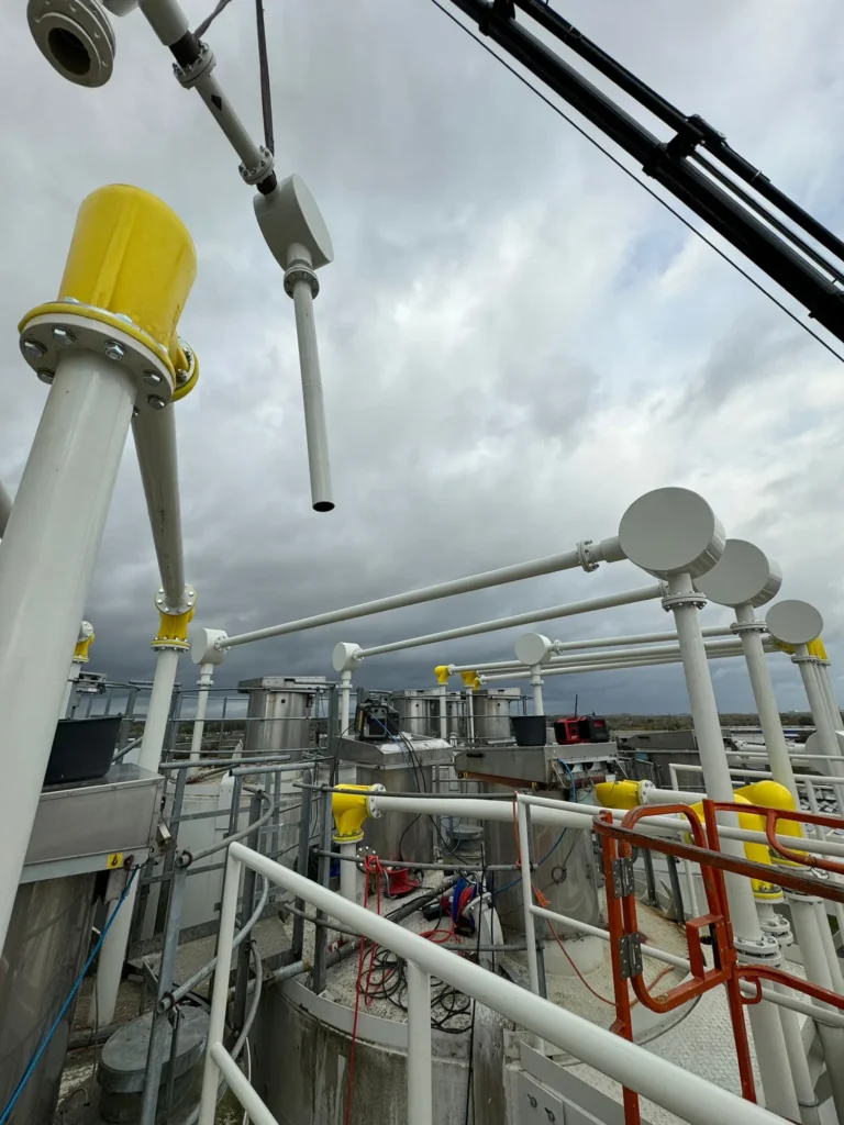 Verhuizing en modificatie complete betoncentrale