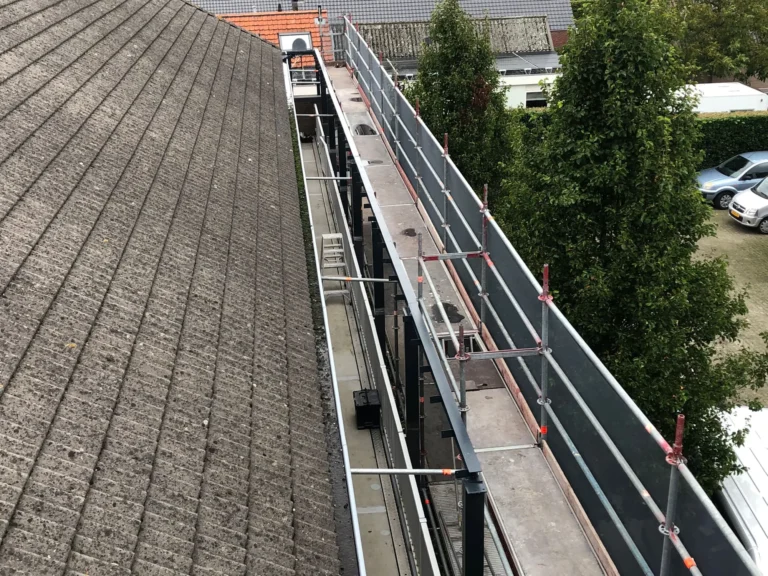 Dakconstructie galerij appartementen Schijndel