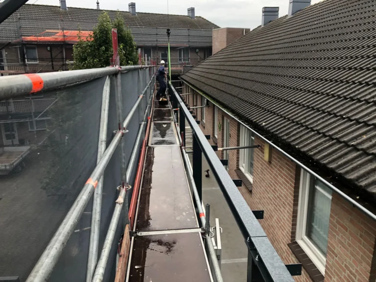 Dakconstructie galerij appartementen Schijndel