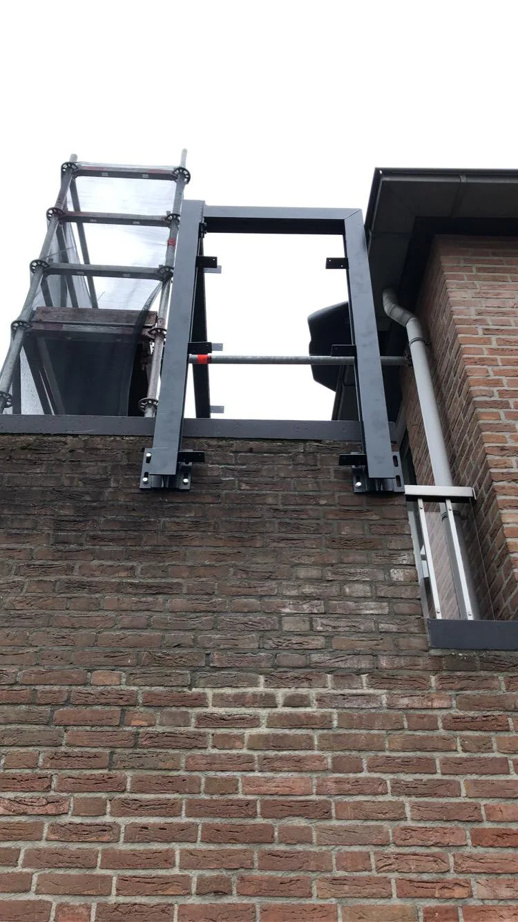 Dakconstructie galerij appartementen Schijndel