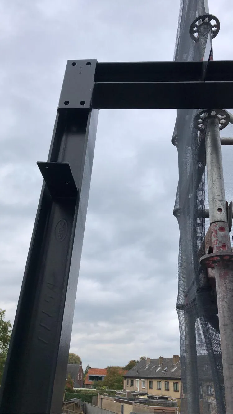 Dakconstructie galerij appartementen Schijndel