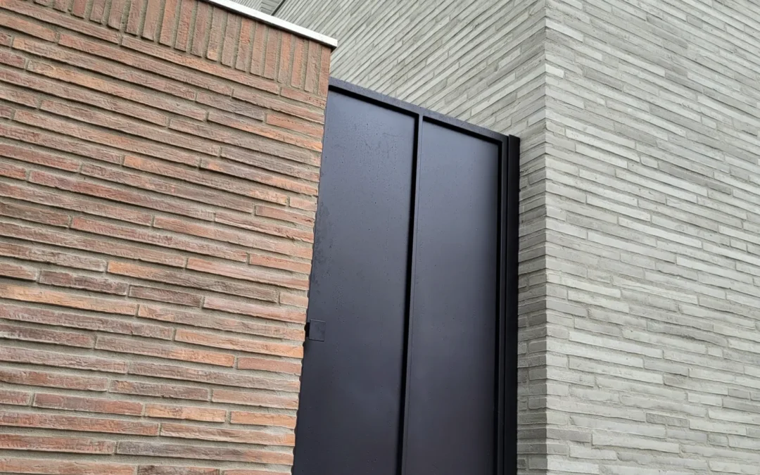 Design poorten woonhuis Den Bosch