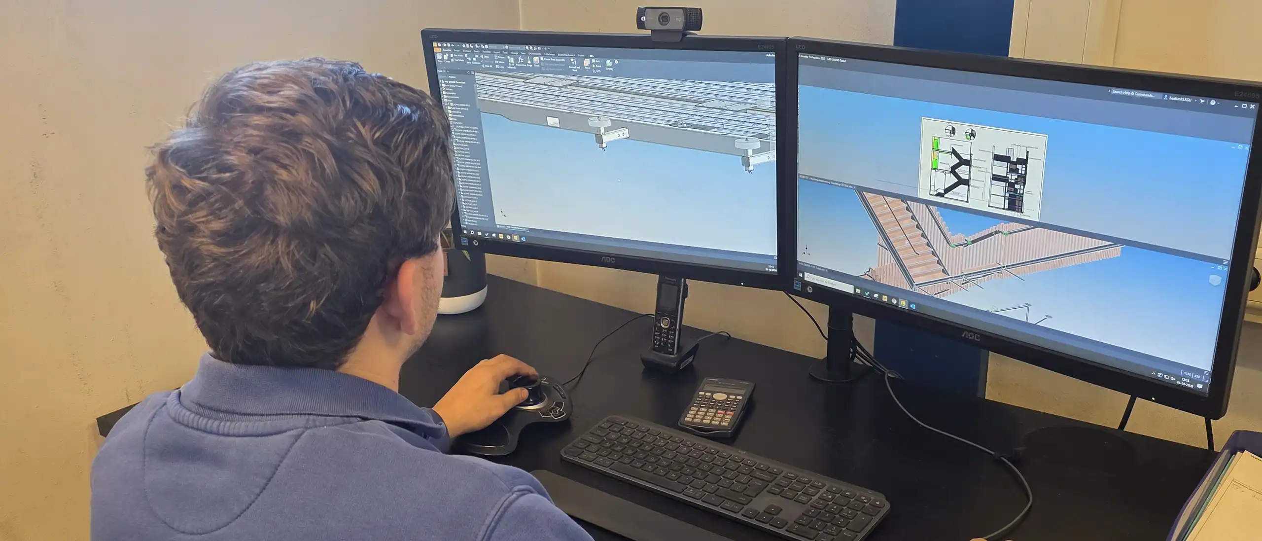 3D-engineering van een staalconstructie door Ferro Metaal Industrie